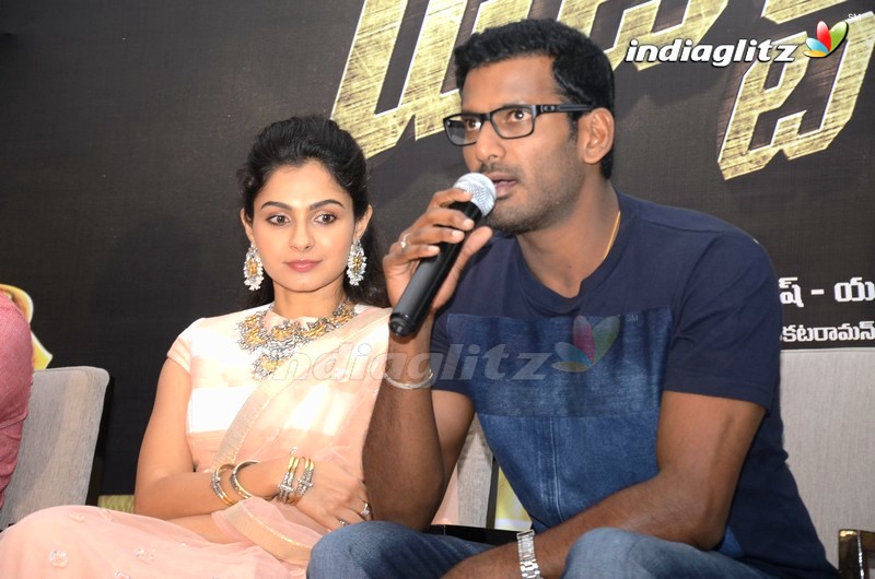 Vishal's 'Detective' Press Meet