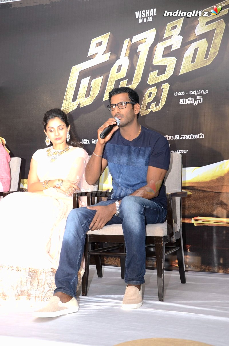 Vishal's 'Detective' Press Meet