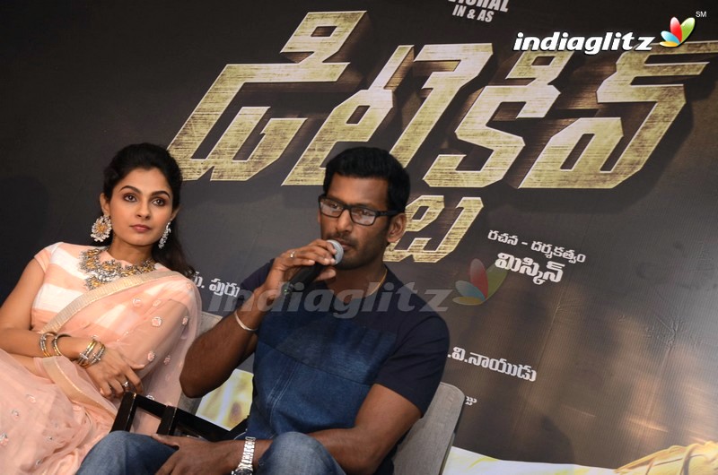 Vishal's 'Detective' Press Meet