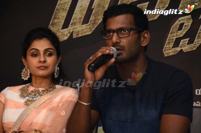 Vishal's 'Detective' Press Meet