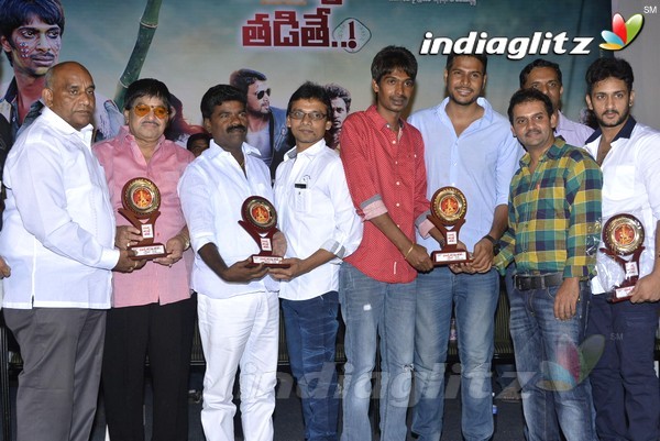 'Dhanalakshmi Thalupu Thadithe' Platinum Disc