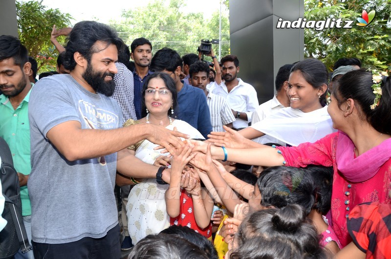 Sai Dharam Tej Arranged Special Show Of 'Avengers' For Orphan Kids