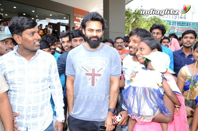 Sai Dharam Tej Arranged Special Show Of 'Avengers' For Orphan Kids