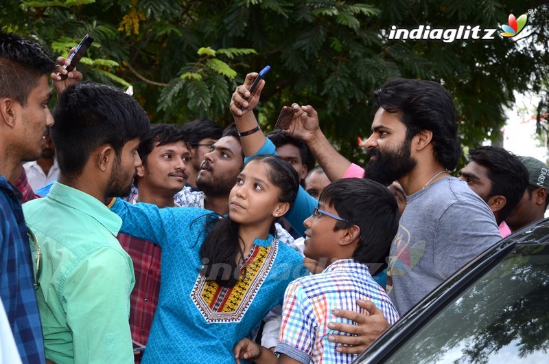 Sai Dharam Tej Arranged Special Show Of 'Avengers' For Orphan Kids