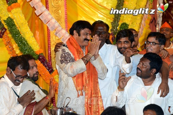 'Dictator' Song Launch At Khairatabad Ganesha Idol