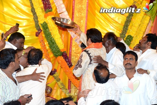 'Dictator' Song Launch At Khairatabad Ganesha Idol