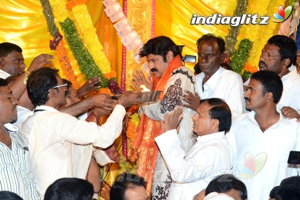 'Dictator' Song Launch At Khairatabad Ganesha Idol