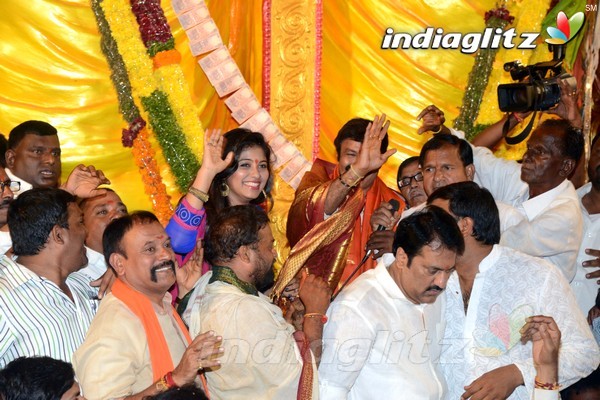 'Dictator' Song Launch At Khairatabad Ganesha Idol