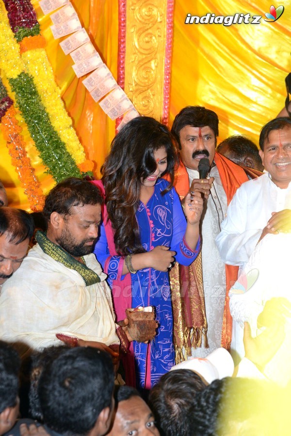 'Dictator' Song Launch At Khairatabad Ganesha Idol