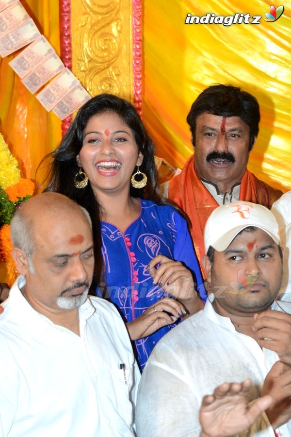 'Dictator' Song Launch At Khairatabad Ganesha Idol