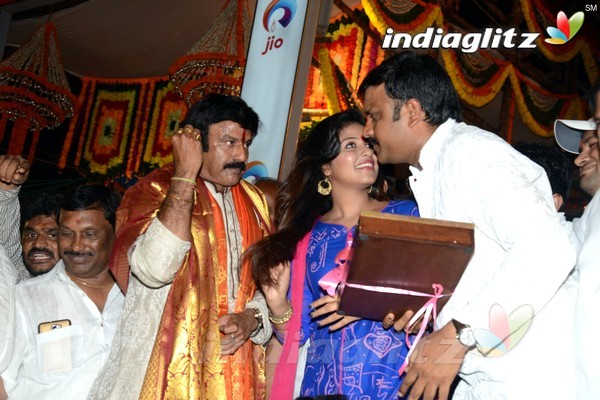 'Dictator' Song Launch At Khairatabad Ganesha Idol