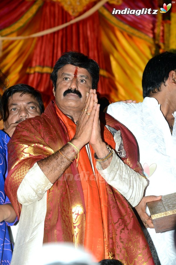 'Dictator' Song Launch At Khairatabad Ganesha Idol