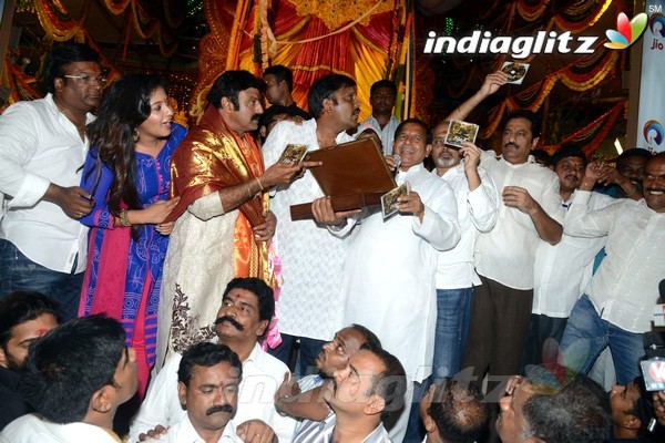 'Dictator' Song Launch At Khairatabad Ganesha Idol