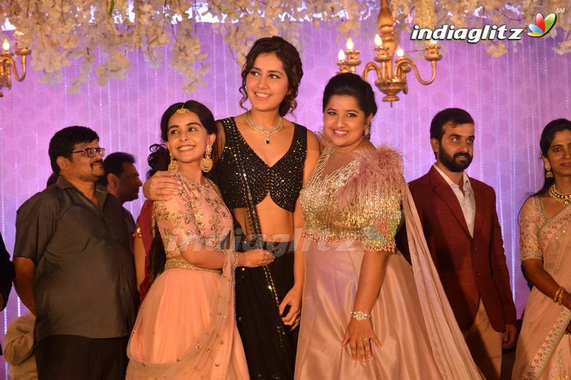 Celebs @ Dil Raju Nephew Harshith Reddy Wedding Reception