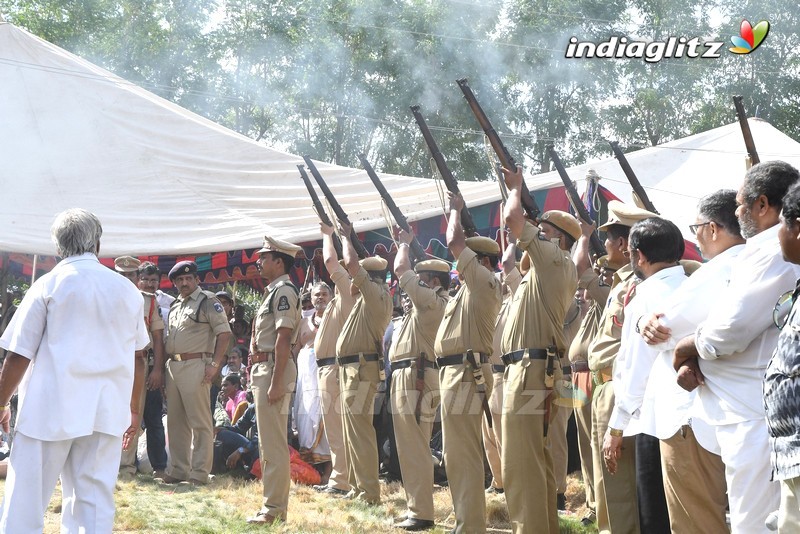 Dasari Narayana Rao Last Rites @ Moinabad Farmhouse