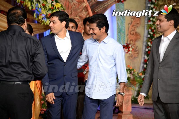 Dil Raju's Daughter Wedding Reception