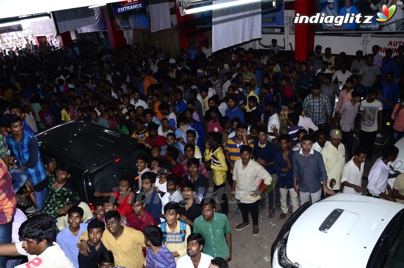 'Duvvada Jagannadham' Movie Team at Sandhya Theatre