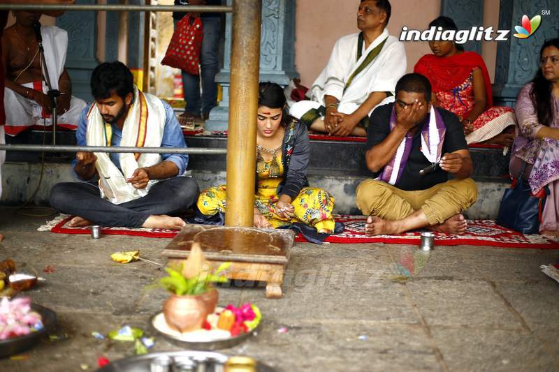 'Ee Maya Peremito' Team @ Antarvedi Temple & Radio Mirchi