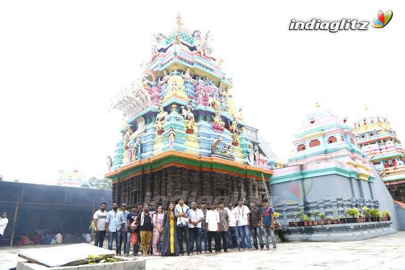 'Ee Maya Peremito' Team @ Antarvedi Temple & Radio Mirchi