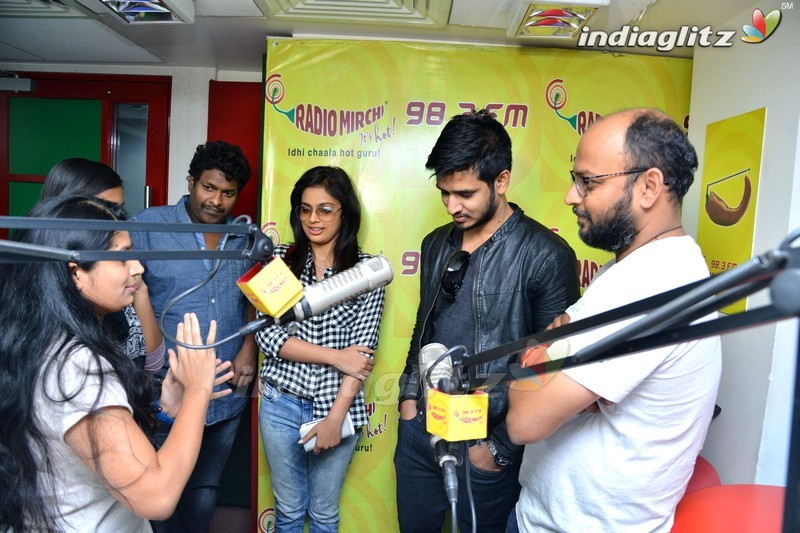 'Ekkadiki Pothavu Chinnavada' Team @ Radio Mirchi