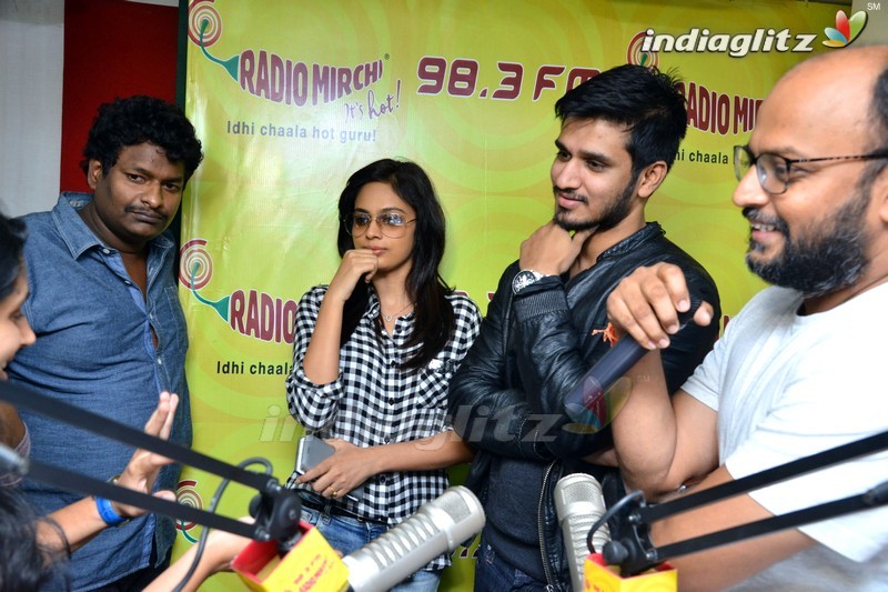 'Ekkadiki Pothavu Chinnavada' Team @ Radio Mirchi