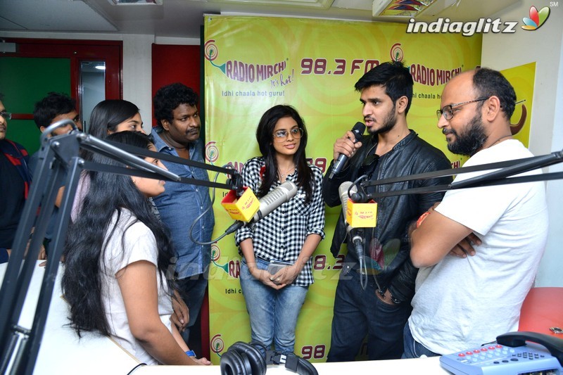 'Ekkadiki Pothavu Chinnavada' Team @ Radio Mirchi