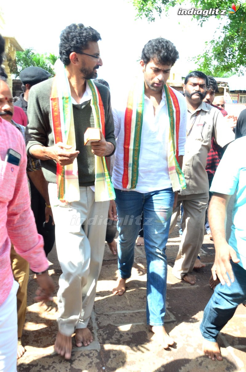 'Fidaa' Team Visits Dwaraka Tirumala (Chinna Tirupathi) Temple