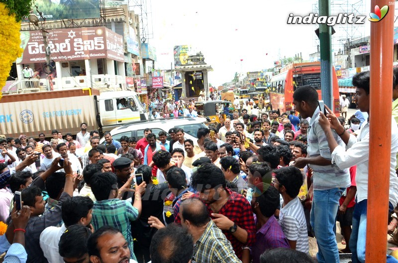 'Fidaa' Team at Hanuman Junction