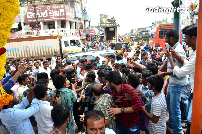 'Fidaa' Team at Hanuman Junction