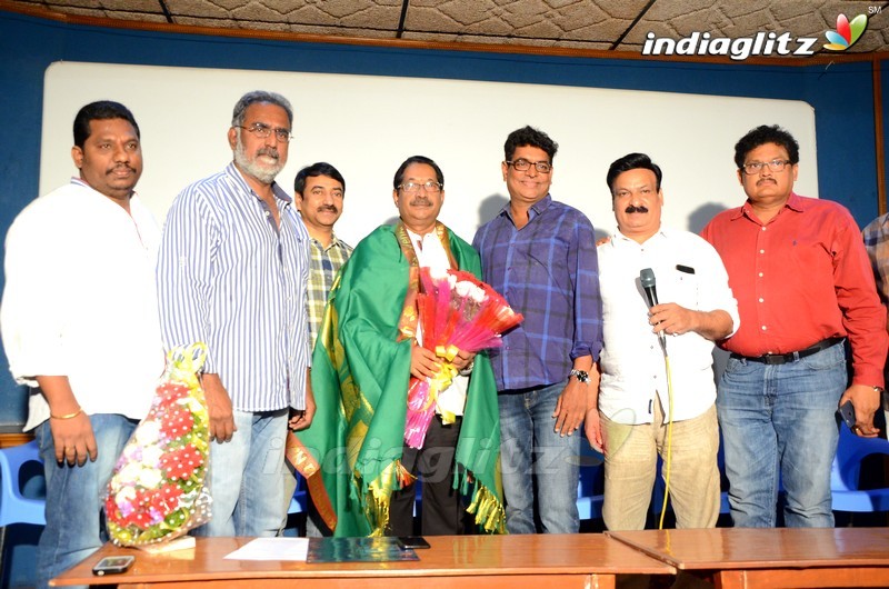 Film chamber New president Veernaidu Felicitated