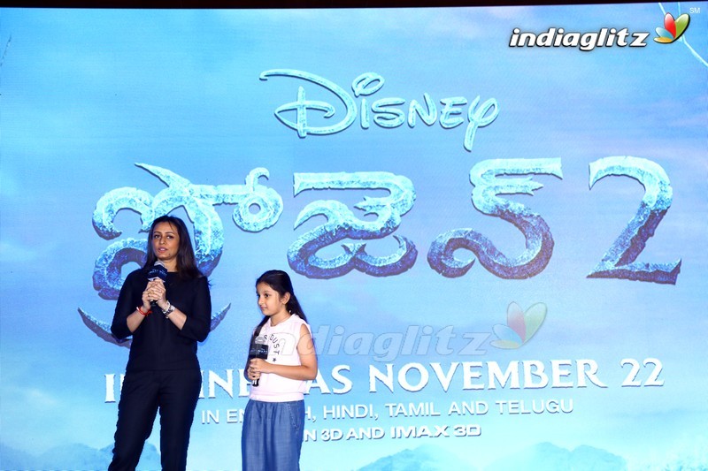 'Frozen 2' Press Meet