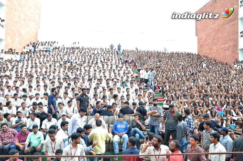 'Gaddalakonda Ganesh' Team Promotions @ Eluru and Vijayawada