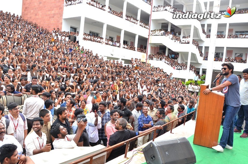 'Gang Leader' Promotions @ VVIT College, Guntur