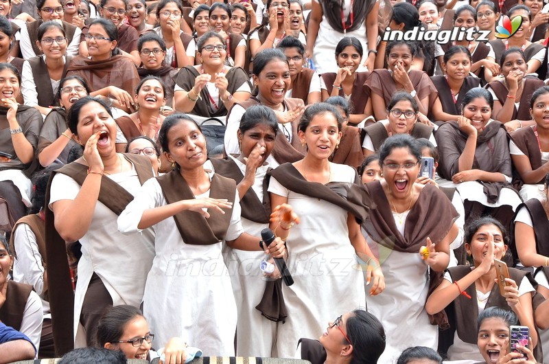 'Gang Leader' Promotions @ VVIT College, Guntur