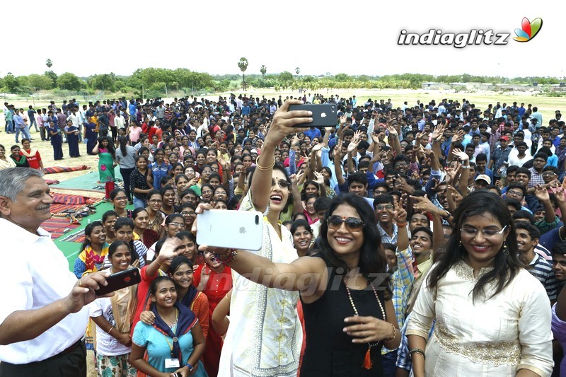 Actress Gouthami Youth Yoga At GITAM College , Hyd