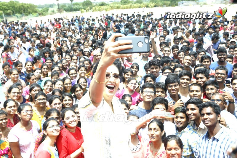 Actress Gouthami Youth Yoga At GITAM College , Hyd