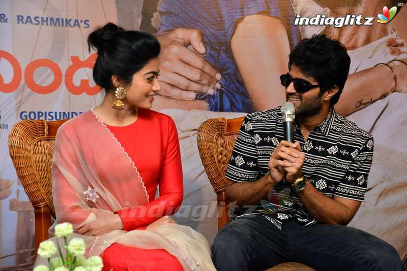 'Geetha Govindam' Press Meet @ Vizag