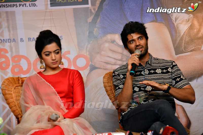 'Geetha Govindam' Press Meet @ Vizag