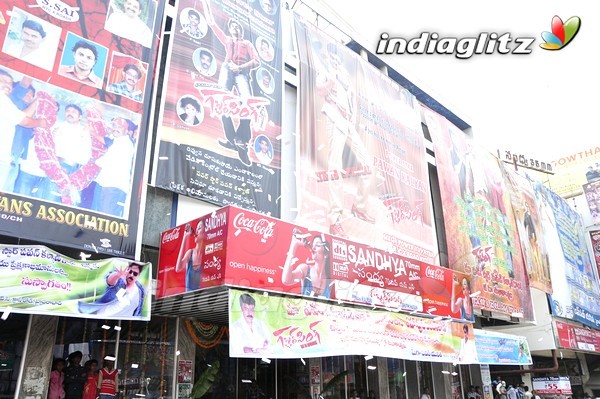 'Gabbar Singh' Theatre Coverage