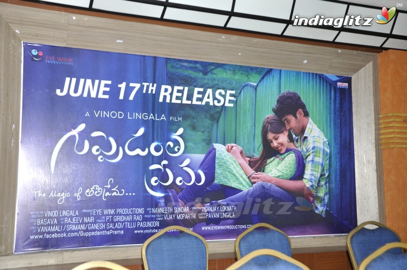 'Guppedantha Prema' Press Meet