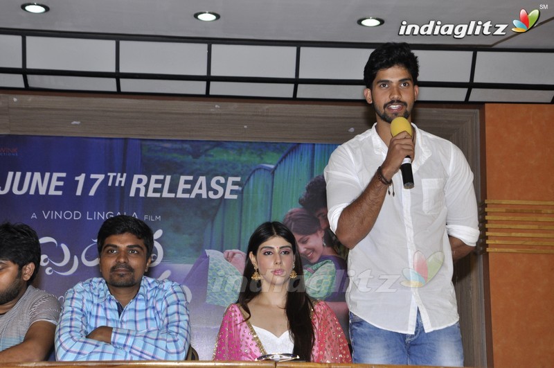 'Guppedantha Prema' Press Meet