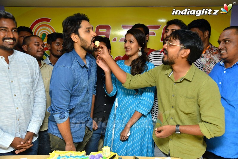 'Happy Wedding' Team @ Sri Chaitanya College, Gannavaram And Vijayawada Radio Mirchi