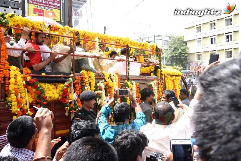 Nandamuri Harikrishna final journey and funeral