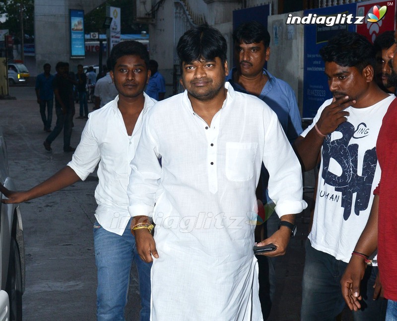 Harish Shankar and Tanikella Bharani Watches DJ at Sriramulu Theater