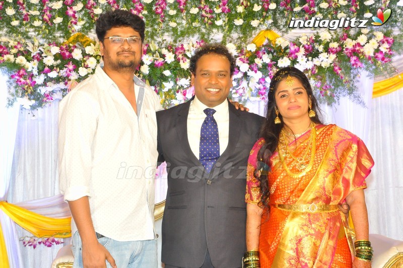 Comedian Harish Wedding Reception