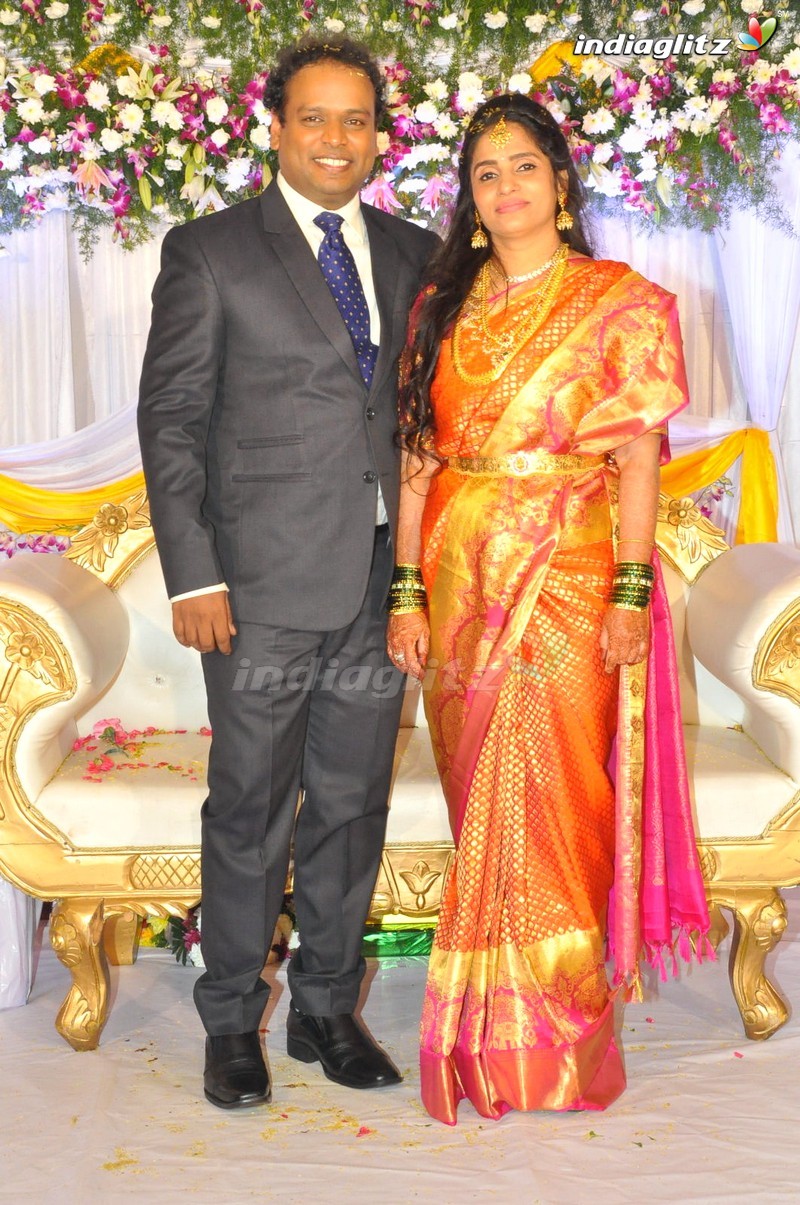 Comedian Harish Wedding Reception