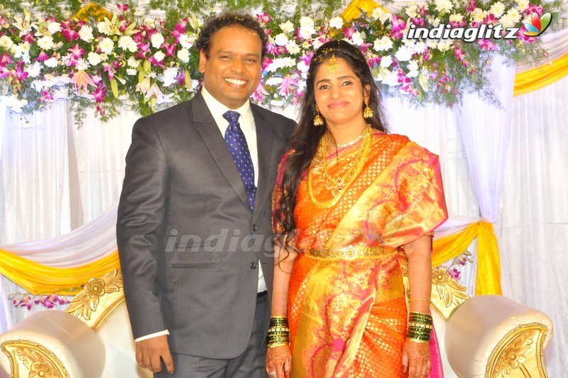 Comedian Harish Wedding Reception