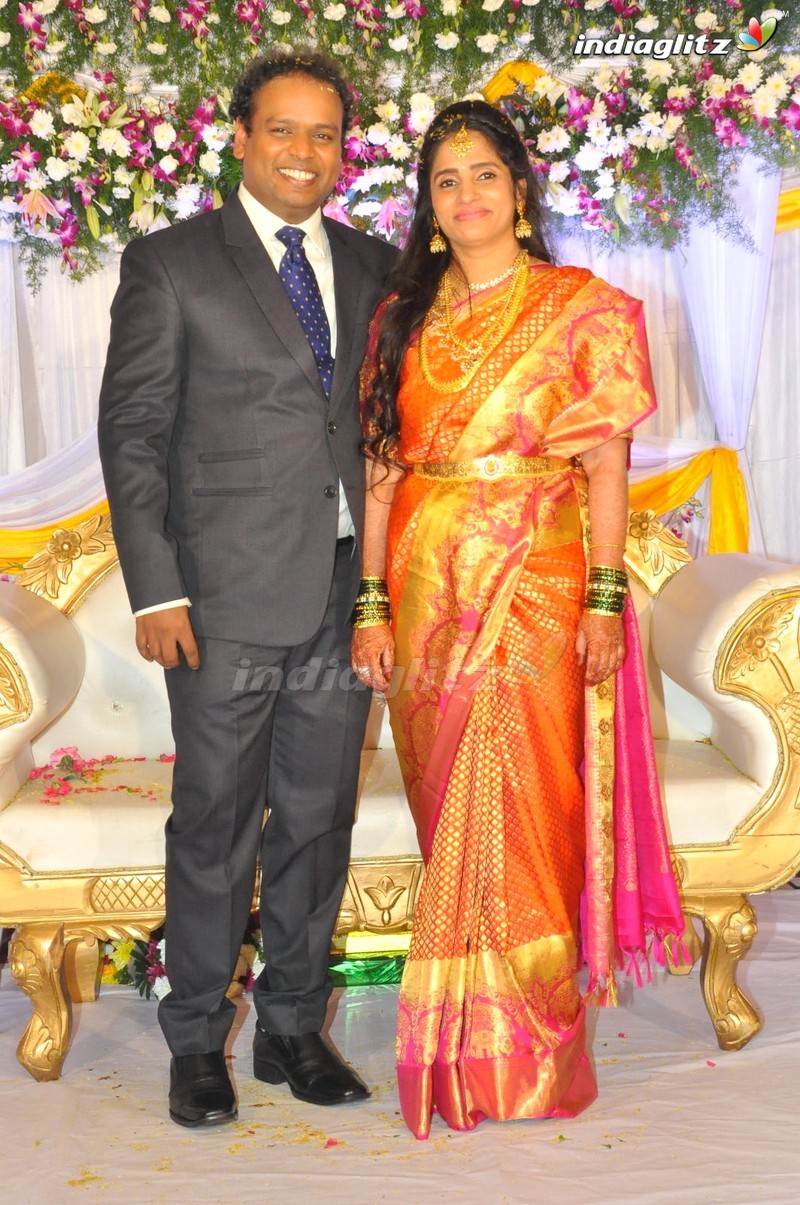 Comedian Harish Wedding Reception