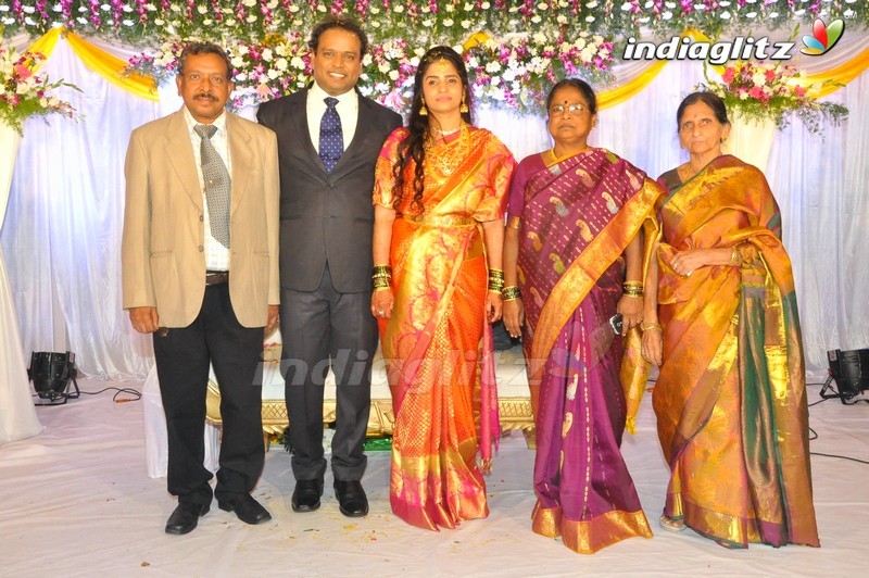 Comedian Harish Wedding Reception