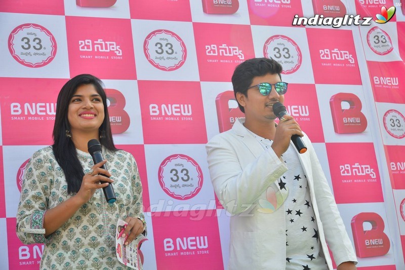 Hebah Patel Launches B New Mobile Store @ Tenali